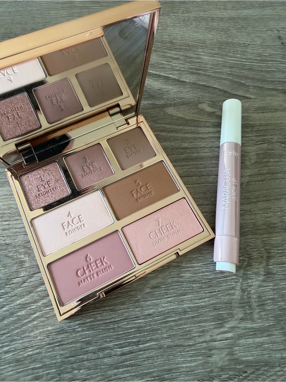 Charlotte Tilbury Hollywood Instant Look + Tarte Crème Brûlée